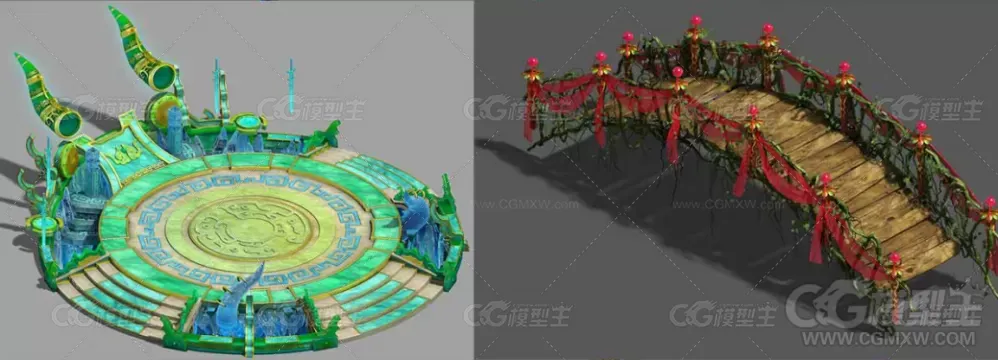 【修真世界】精品3转2游戏模型资源-10