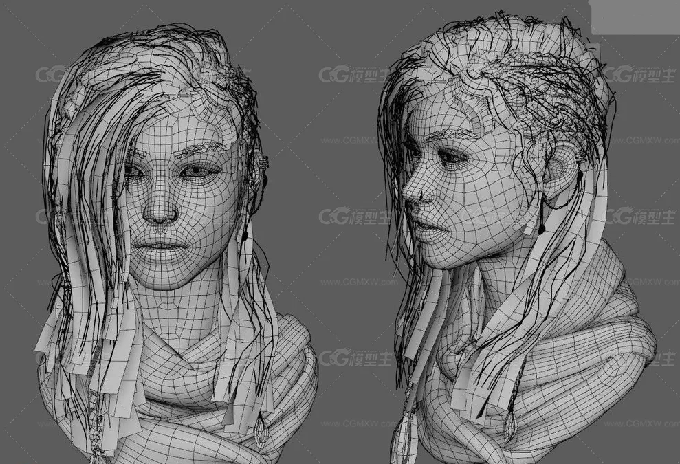 ZBrush 和SP 次时代游戏角色3D制作教程-3