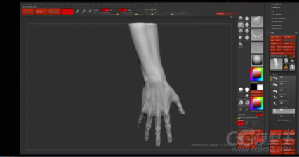zbrush 手部精细雕刻建模高级教程
