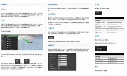 非常详细的UE4使用文档教程