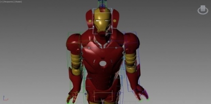 IRON MAN 3D Model