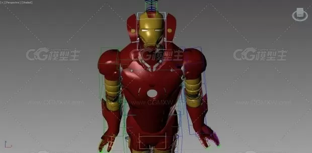 IRON MAN 3D Model-1