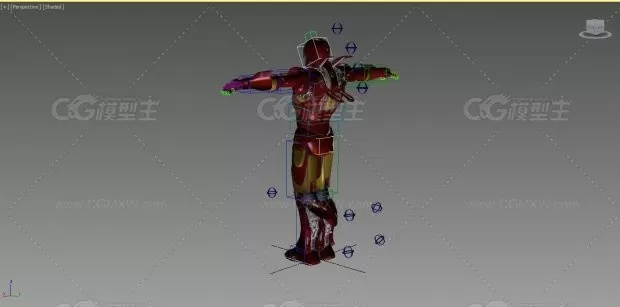 IRON MAN 3D Model-3