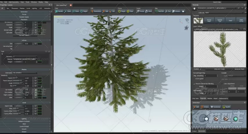 3ds max Substance ue4 高级深林小屋场景建模教程-4