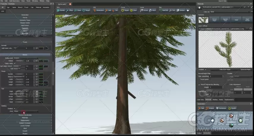 3ds max Substance ue4 高级深林小屋场景建模教程-7