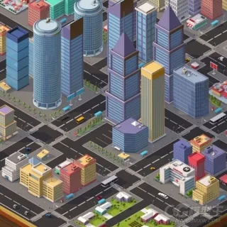 卡通城市3D模型