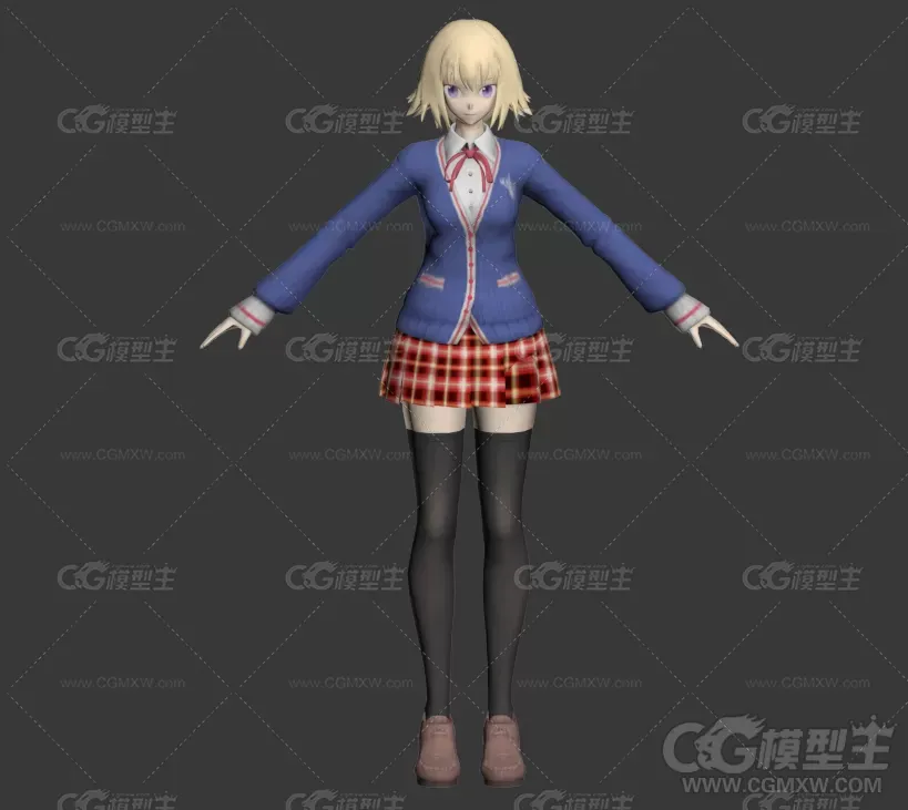 一套3D游戏角色怪物模型-42