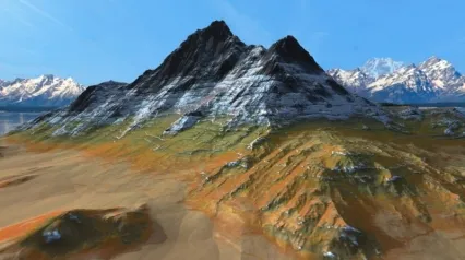 山脉3D模型