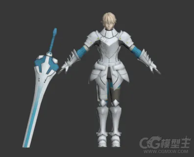 高文 游戏角色模型