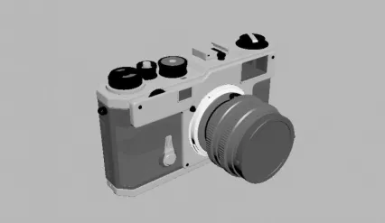 照相机3d模型