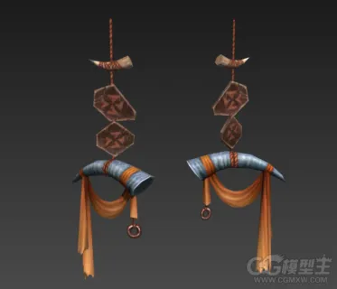 游戏场景物件道具模型