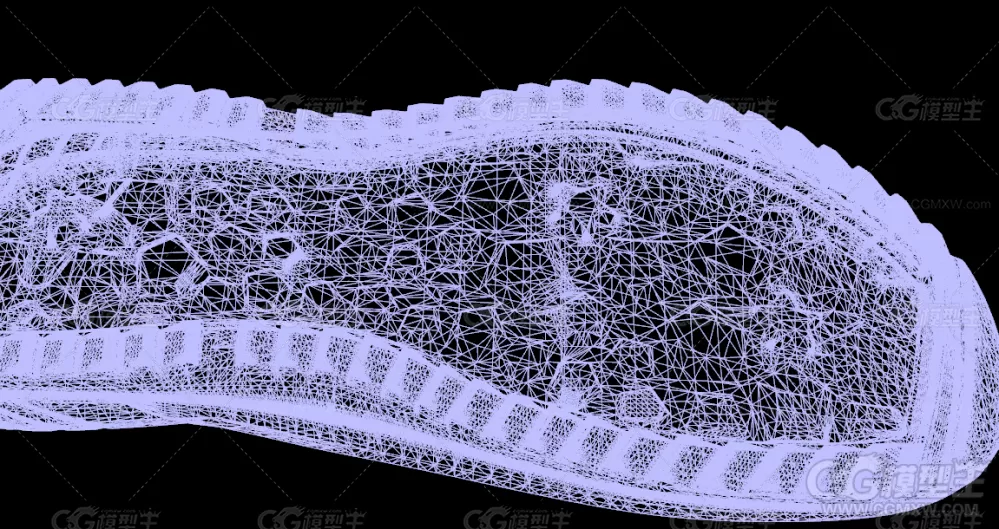 鞋底 打印模型-6