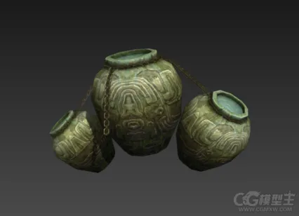 游戏场景物件3D模型
