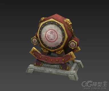 战鼓3D模型