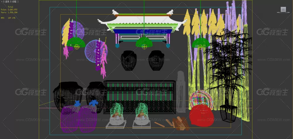 玉米，酒缸，生活用具-2