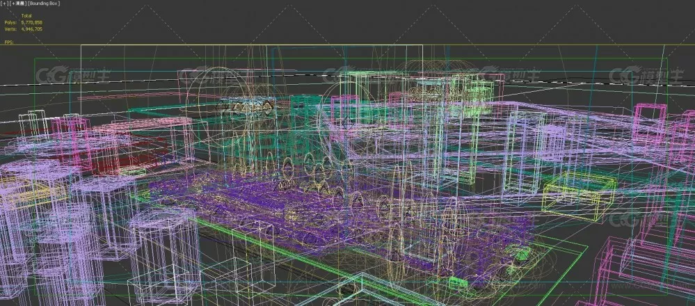 建筑动画半鸟瞰日景，楼群房租cbd江苏南通写字楼-2