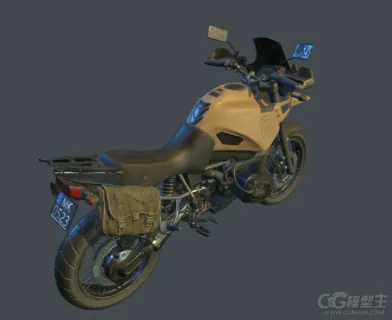 摩托车3D模型