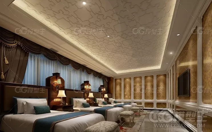 养生会所3DMAX模型240套 有需要的下载吧-6