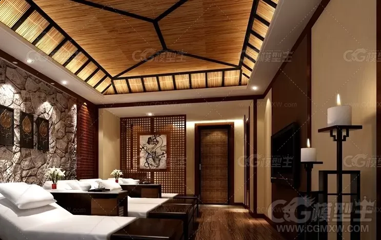 养生会所3DMAX模型240套 有需要的下载吧-14