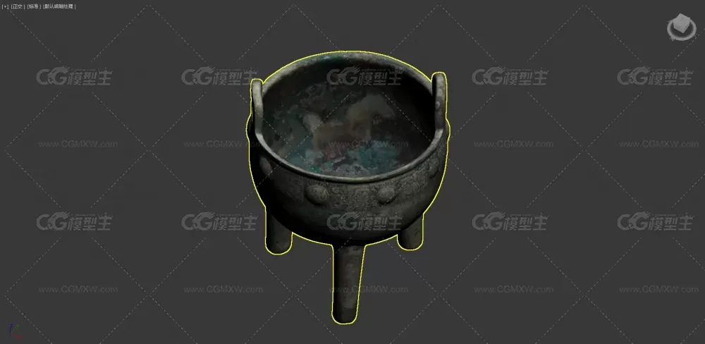 青铜鼎 鼎 商朝青铜器 青铜食器 古代文物 古玩文物 出土文物 影视道具-1