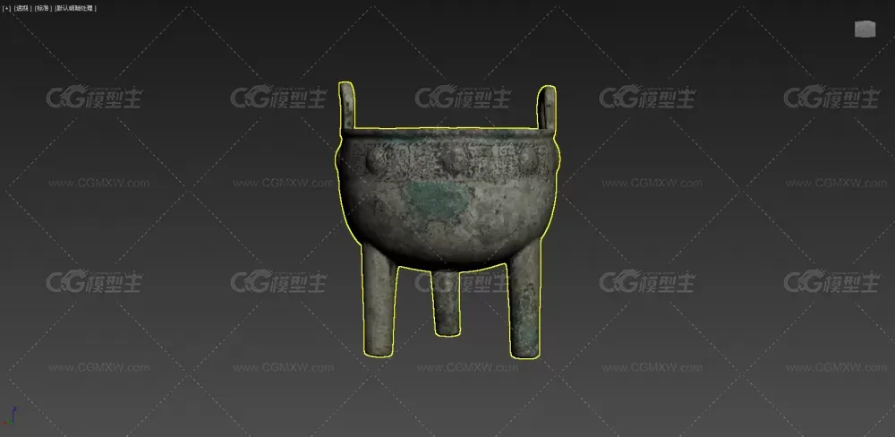 青铜鼎 鼎 商朝青铜器 青铜食器 古代文物 古玩文物 出土文物 影视道具-2