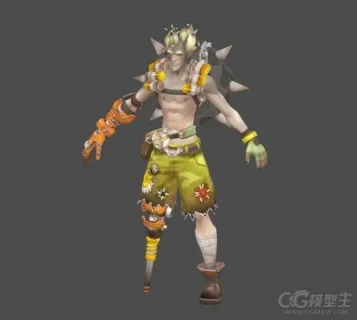 3D游戏怪物模型