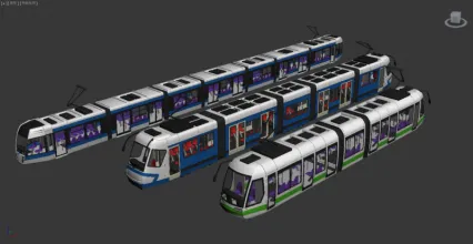 有轨电车 tram 现代电车 地铁 轨道车 轨道电车 火车 电气列车 轻轨电车 高铁 磁悬...