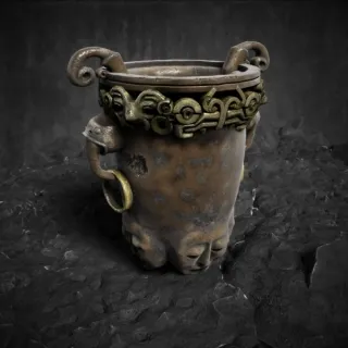 中世纪部件 魔幻 实验 桶 器皿
