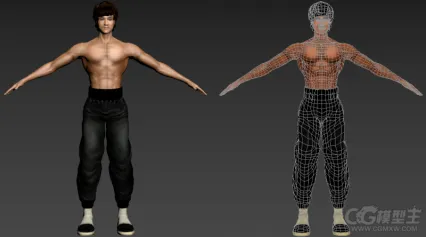 李小龙3D模型