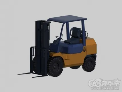 叉车3D模型