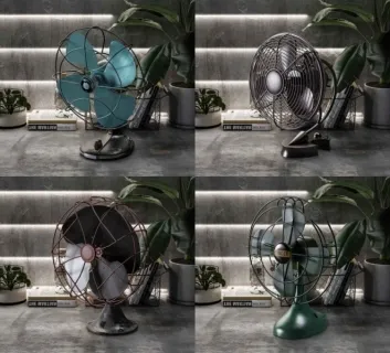 电风扇模型