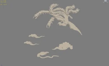 艺术处理--凤凰切片