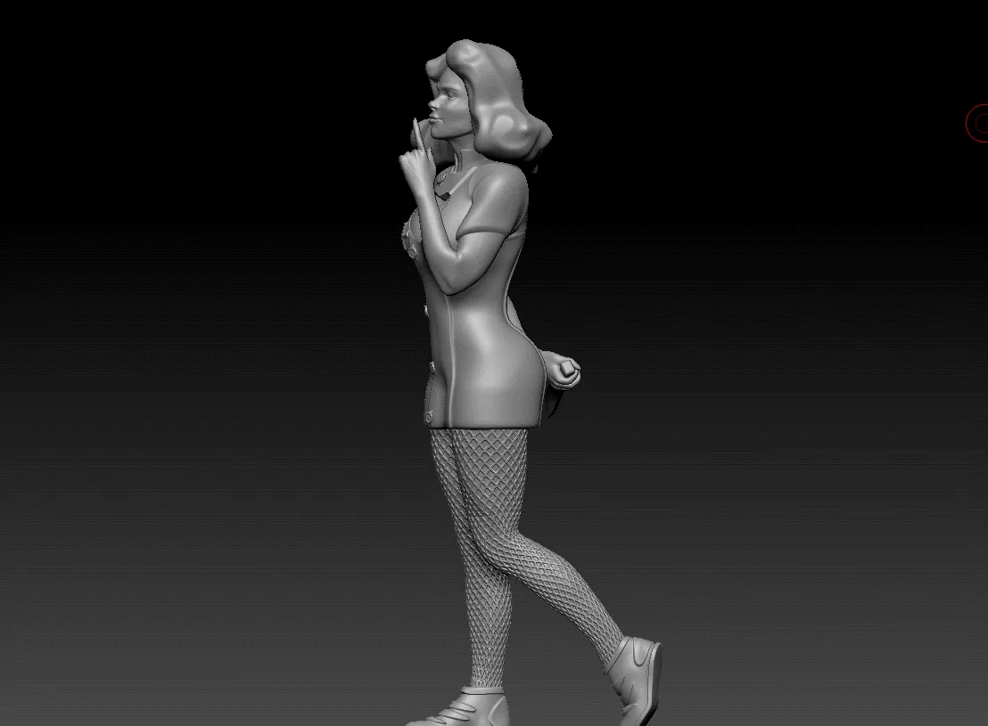 女护士 人物3d模型-3