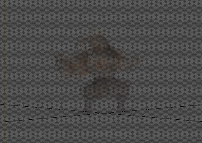 中国石像 石俑 将军 卡通人物雕像 3dmax动画-1