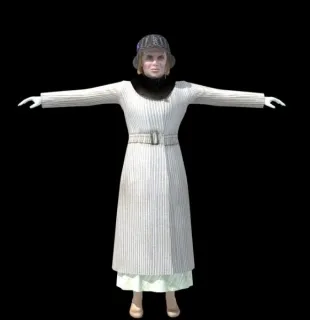 写实欧洲女人外国人妇女