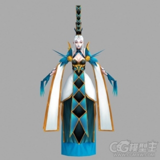 大师姐3D游戏角色模型