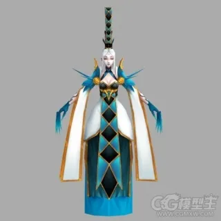 大师姐3D游戏角色模型