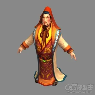 仙侠游戏角色模型