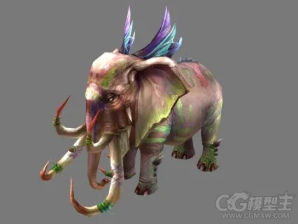 大象3D模型