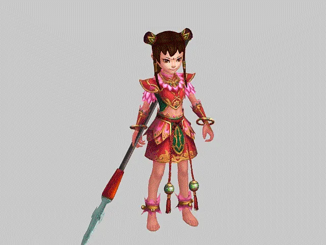 哪吒3D模型-1