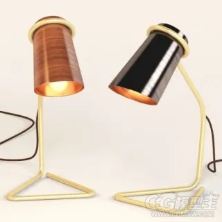 台灯3d模型