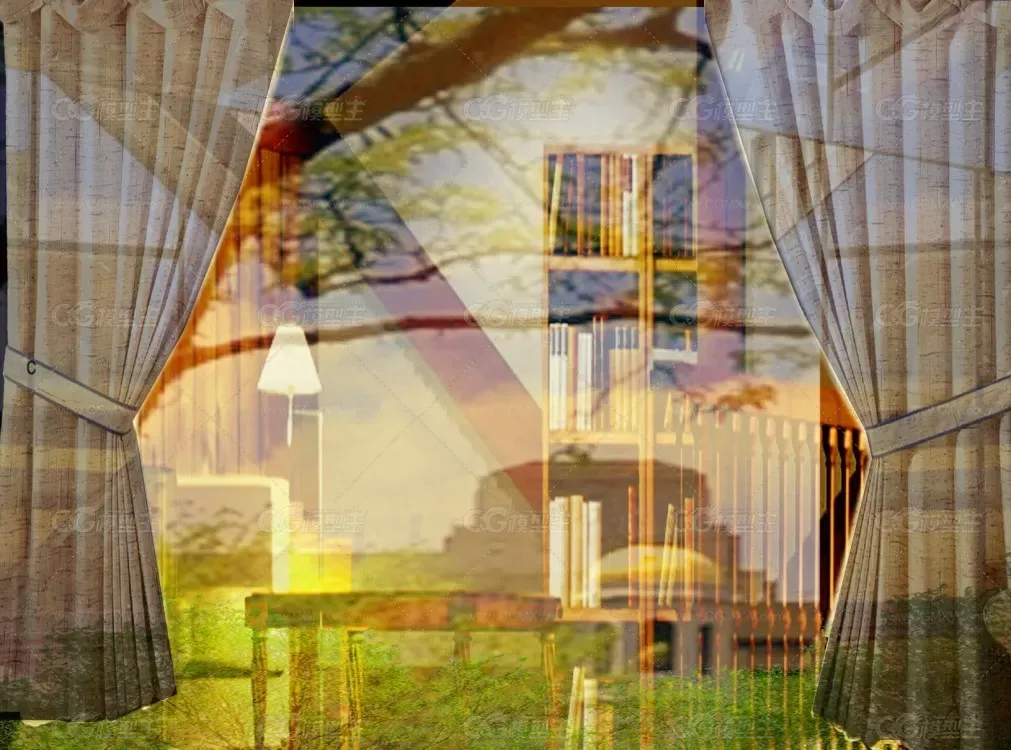 96组建筑外部景观可视化3D模型合集第二季-1