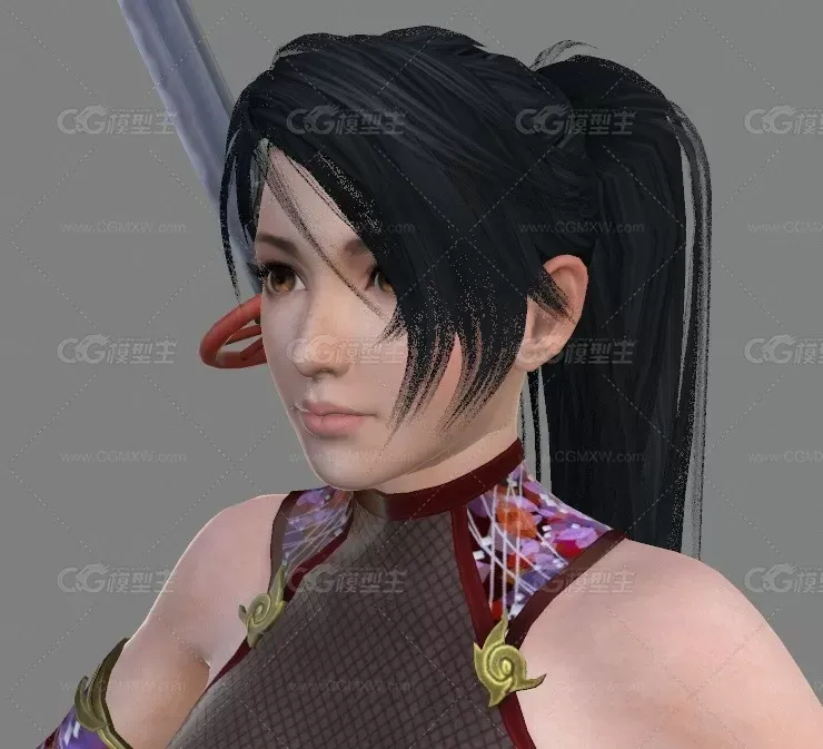DOA5角色模型_红叶_忍者-1