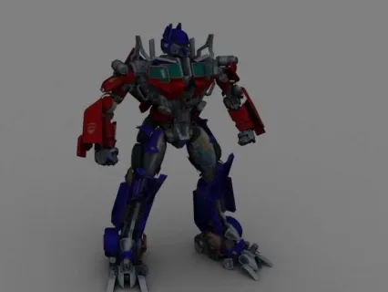 电影版变形金刚中的Optimus_Prim 柱子哥