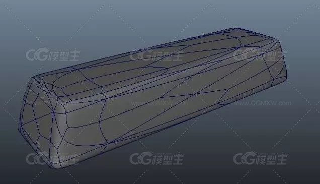 黄金 金子模型 金银珠宝 金钱 纯金的金块金条maya模型-3