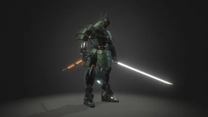 机甲武士模型