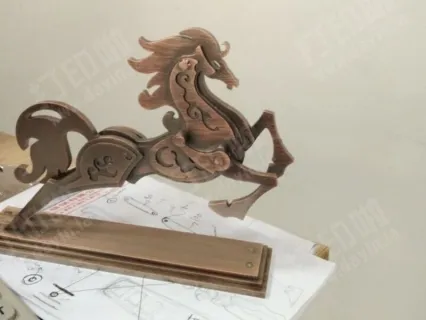 拼装马