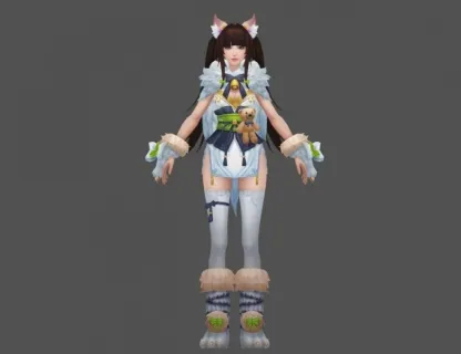蒙古女孩格林日娜高娃