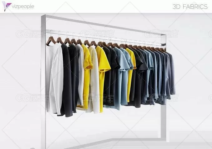 3D衣服模型 男士运动服模型 高品质 3D模型下载-1