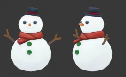 雪人模型